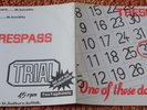 TRESPASS - One Of These Days UK 1979 TRIAL Foldout Sleeve Case 1 NWOBHM METAL
