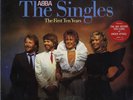 Abba The Singles + Sticker - EX 2-LP vinyl record (Double Album) UK ABBA10