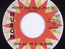 Surf/Instrumental Tittyshaker 45 TEDDY & ROUGH RIDERS Money & Gold HURON HEAR