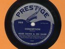 c 78 RPM Miles Davis Prestige 868 in E-