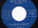 Rockabilly 45 DANNY WINCHELL We're Gonna Have A Rockin' Party RECORTE HEAR