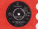 BO STREET RUNNERS. BABY NEVER SAY GOODBYE.ORIG UK 7