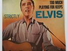 ELVIS PRESLEY-DESIRABLE EARLY SEVENTIES FRENCH SINGLE-UNIGUE ARTWORK