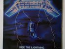 Metallica - Ride The Lightning - Rare/Collectable 1984 LP (Cat.No, MFN 27)