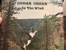 Cedar Creek In The Wind LP 1976 rare private SSW rural folk psych hippie Private