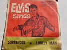 elvis presley sings surrender lonely man Aussie only picslve 1960's 7