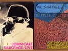 ART ROCK 2 LP LOT: JOHN CALE HONI SOIT, SABOTAGE / LIVE