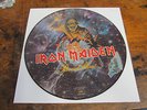 IRON MAIDEN Piece Of Mind LP CAPITOL picture disc metal 80s VG++
