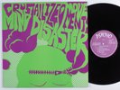 CRYSTALIZED MOVEMENTS Mind Disaster PSYCHO LP VG++ uk w/insert