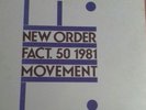 new order vinyl lp Movement (plays great)  UK 1st press