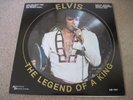 ELVIS PRESLEY The Legend Of A King 1980 ASSOCIATED BROASDCASTERS PICTURE DISC  M