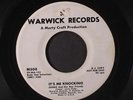 JEANIE & HER BOYFRIENDS: Baby / It's Me Knockin' 45 Hear  (dj, sm tol)