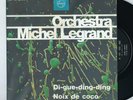 ORCH. MICHEL LEGRAND 45 DI-GUE-DING-DING FRENCH SCAT JERK POPCORN EXOTICA oHEARo