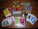 Sex Pistols Jamie Reid Postcard Set In Case Plus Stickers