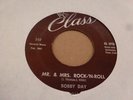 BOBBY DAY MR & MRS . ROCK-N-ROLL CLASS 252 ORIGINAL EXCELLENT RARE