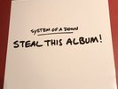 SYSTEM OF A DOWN, STEAL THIS ALBUM  BLACK VINYL LP, EU IMPORT