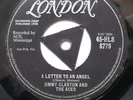 JIMMY CLANTON   A LETTER TO AN ANGEL  TRI LONDON 45