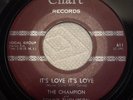 RARE DOO WOP 45 by THE CHAMPION  & SONNY THOMPSON HEAR IT