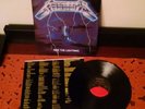 Metallica Ride The Lightning - Vinyl LP - 1984 Elektra - MASTERDISK LP 60396-1