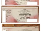 3 Tickets / billets - The Rolling Stones Concert, 25th October, U Arena, Paris