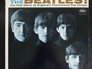 BEATLES MEET THE BEATLES LP NO PUBLISHING/GEORGE MARTIN CREDITS VERY RARE