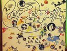LED ZEPPELIN III 3 VINYL LP TRI COLOR ATLANTIC LABEL W/SPIN WHEEL RECORD VG+