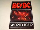 AC/DC - BACK IN BLACK WORLD TOUR - PROGRAMME 1980 ORIGINAL RARE F74