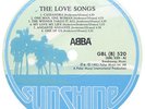 ABBA SOUTH AFRICAN VINYL LP RELEASE 'THE LOVE SONGS'