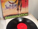 LP Kublai Khan - Annihilation, '87 DE, EX/EX, Thrash