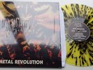 Living Death	Metal Revolution	YELLOW BLACK SPLATTER VINYL   300 MADE   POSTER