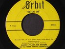 MARK WAYNE IV: The Lift Off / Recovery 45 (Jazz-Novelty space themed 2-sider)