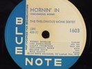 Jazz 78 THELONIOUS MONK SEXTET Hornin' In BLUE NOTE 1603 HEAR