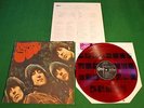 Beatles Rubber Soul Japan LP 1st press von 1966 red vinyl Odeon OP-7450