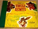 Walt Disney’s Tales of UNCLE REMUS - 1947 Capitol 3-record Set - JOHNNY MERCER