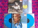 MADONNA,LIKE A VIRGIN/RAY OF LIGHT CLEAR/BLUE VINYL L.P'S SAINSBURYS EXCLUSIVE