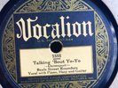 BEALE STREET ROUNDERS VOCALION 1555 BLUES 78 RPM V/V+ JED DAVENPORT