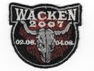 Aufnäher/ Patch WACKEN 2007, absolute Rarität
