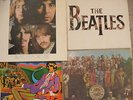 The Beatles 4 Brazil albums (John Lennon/Paul McCartney) LPs Apple mono Pepper