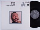 ARCHIE SHEPP Poem For Malcolm BYG LP VG++ france