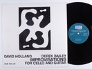 DAVID HOLLAND/DEREK BAILEY Improvisations ECM LP NM germany