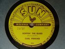 1956 Rockabilly 78 rpm CARL PERKINS Boppin’ the Blues / All Mama’s Children EX