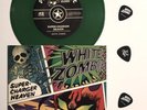 White Zombie: Super-Charger Heaven WITH GUITAR PICKS Rare Promo Clear Green 1994