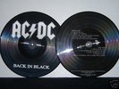 AC / DC - BACK IN BLACK LIMITED AUSTRALIEN PROMO PICTURE VINYL LP INKL. INLAY