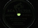 CLIFF CARLISLE  (Devil's Train / Scars Upon ) CLASSIC COUNTRY 78 RPM RECORD