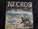 NECROS lp CONQUEST FOR DEATH touch & go RADIO STATION COPY KBD punk NY/HC