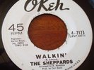 The Sheppards. Pretend You're Still Mine b/w Walkin'. Okeh NM- Promo 45 Doo-Wop