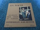 BACH VIOLON SONATES KOGAN RICHTER LE CHANT DU MONDE 2LP MINT RARE