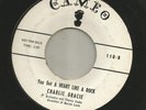 ROCKABILLY - CHARLIE GRACIE - YOU GOT A HEART LIKE A ROCK -HEAR -1957 DJ CAMEO