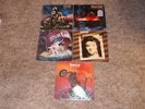 5 X Meat Loaf Vinyl Album Records, Bat Out Of Hell, ETC