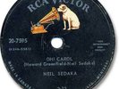 Super Rare 1959 NEIL SEDAKA Rock'n Roll 78 RPM Record. Oh Carol